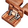 GALINER Travel Leather Cigar Humidor Case