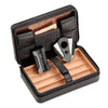 GALINER Travel Leather Cigar Humidor Case