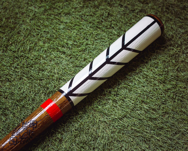 "Home of the Brave" - Baseball Art Bat