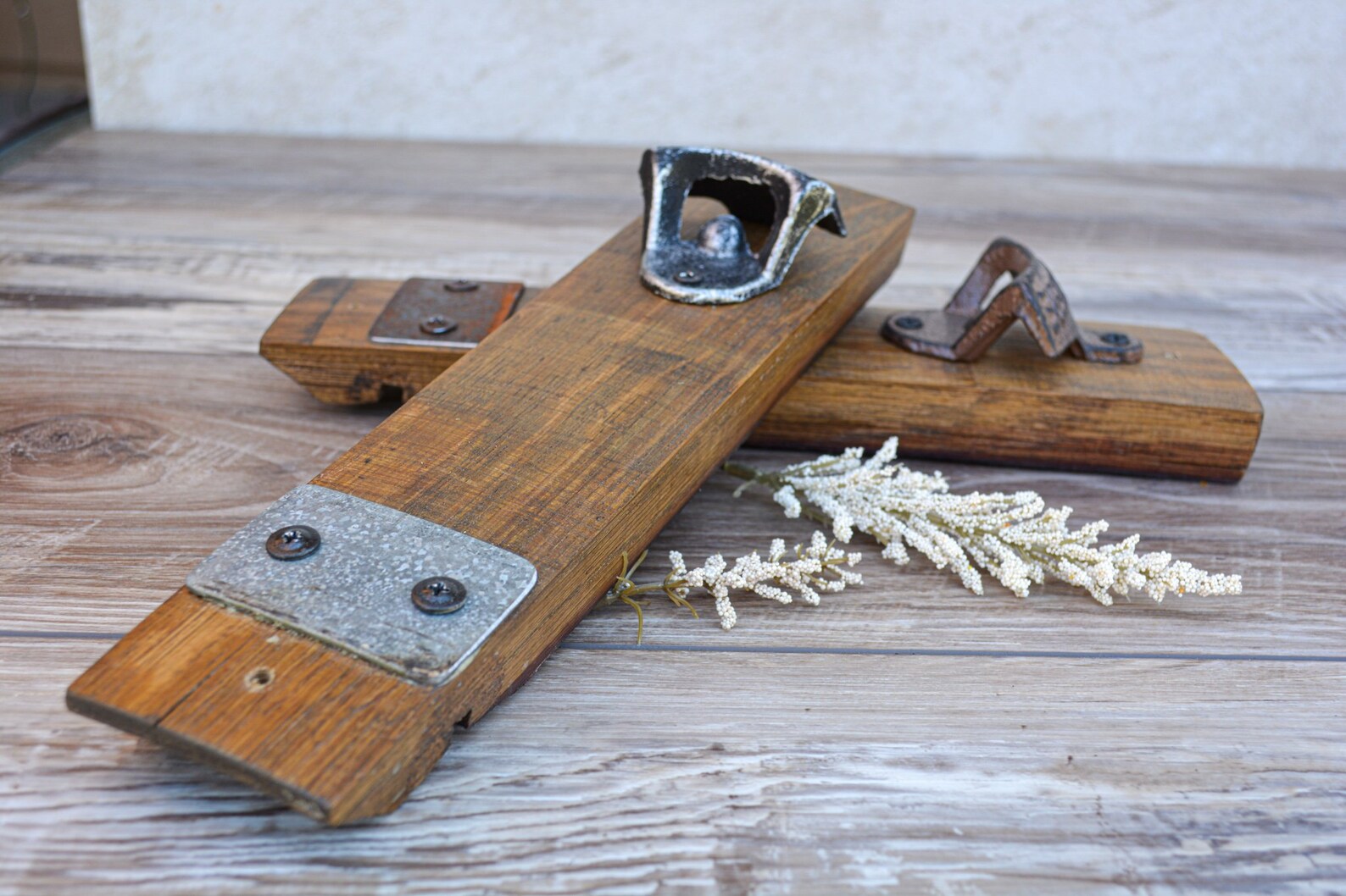 Barrel Stave Bottle Openers For the Bar Desert Barrel Designs