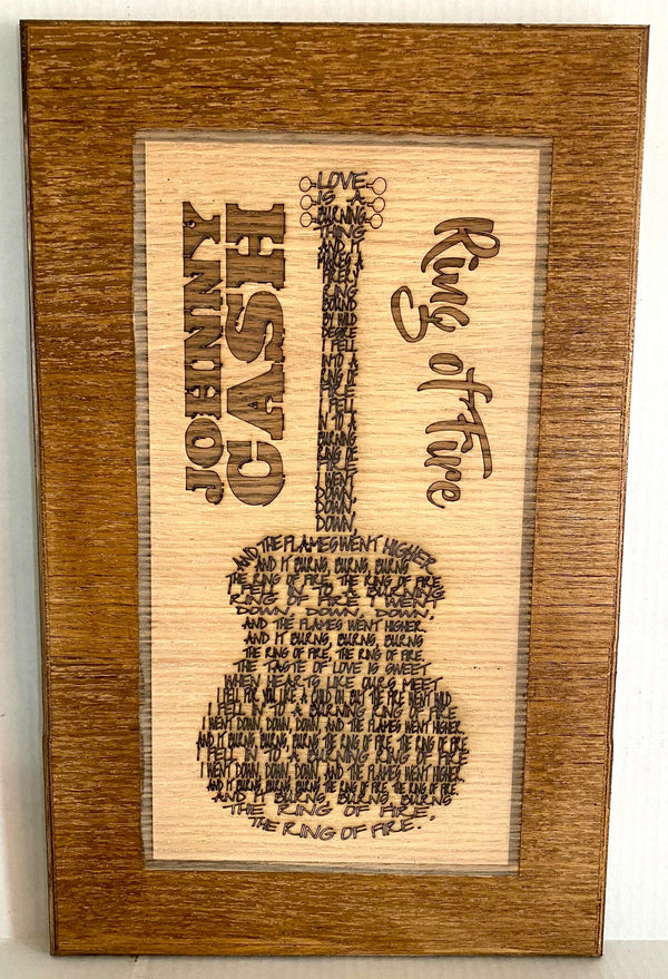Johnny Cash - "Ring of Fire" Guitar Lyrics For the Music Lover Agape Farms