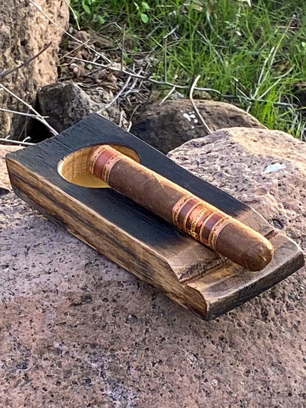 Barrel Stave Cigar Ashtray For the Bar Desert Barrel Designs
