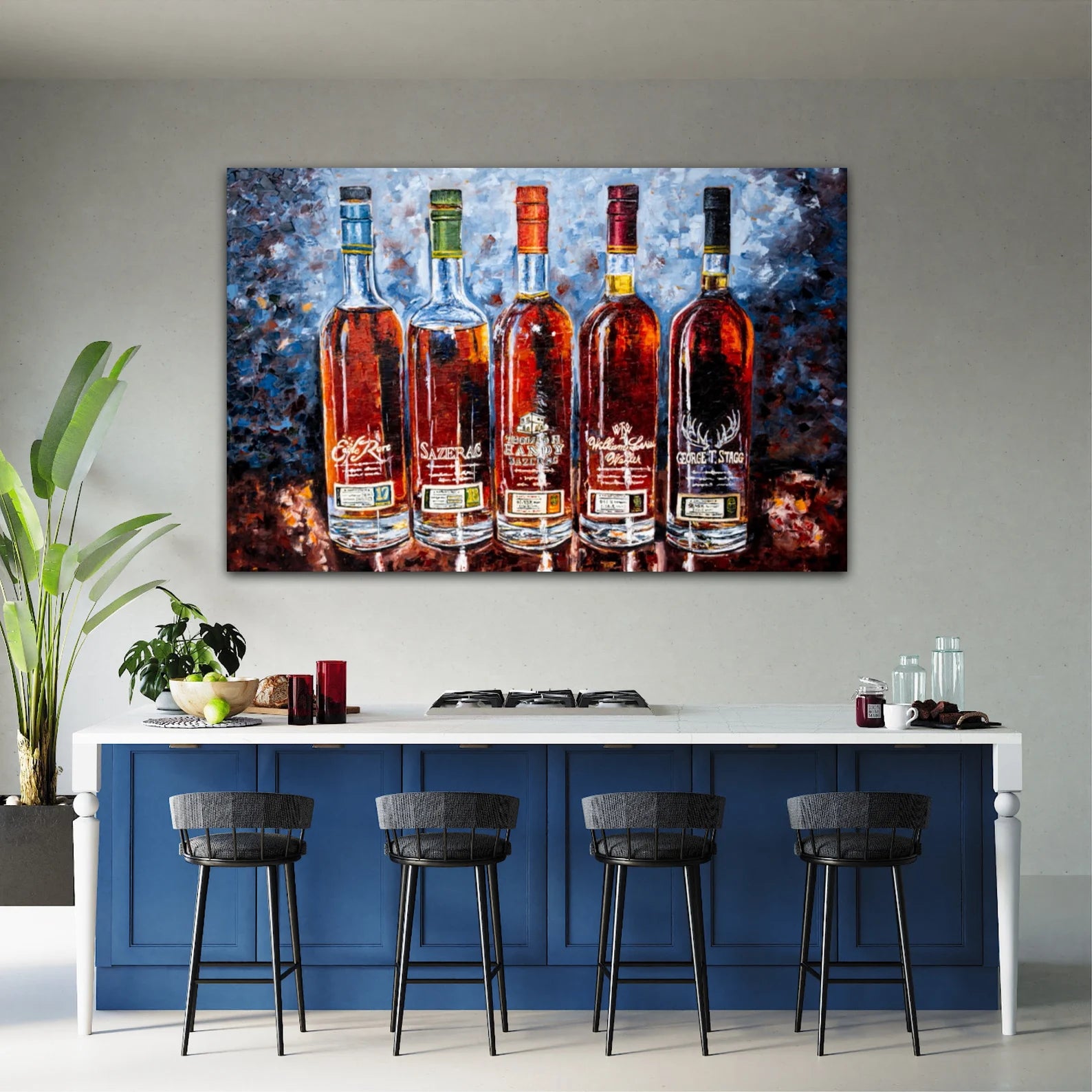 Bourbon Bottle Print - Buffalo Trace 