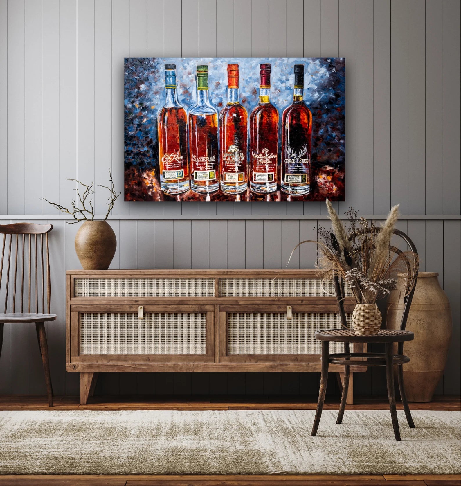 Bourbon Bottle Print - Buffalo Trace 