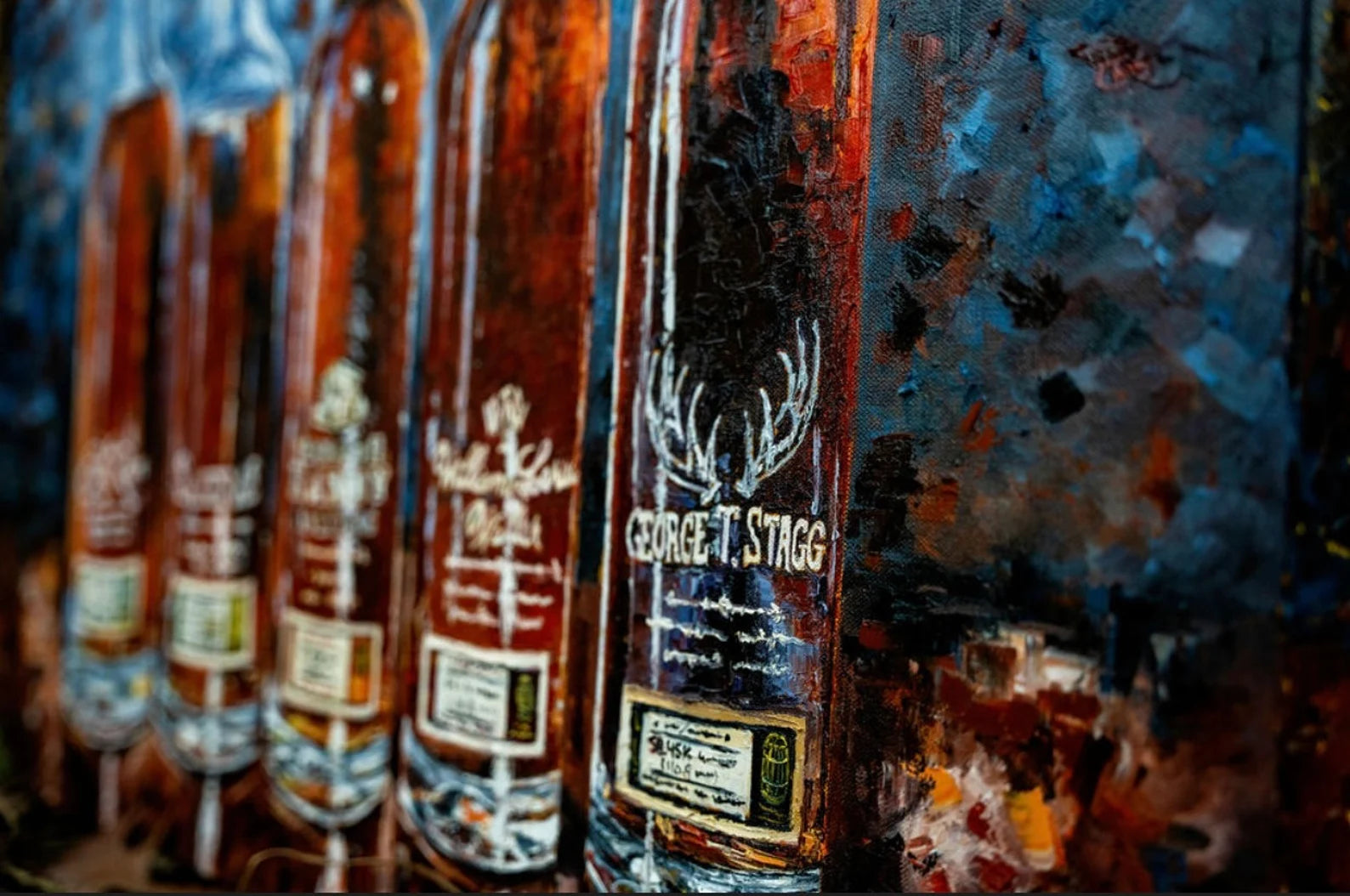 Bourbon Bottle Print - Buffalo Trace 