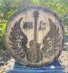 Lynyrd Skynyrd - "Free Bird" Bourbon Barrel Lid For the Music Lover Agape Farms