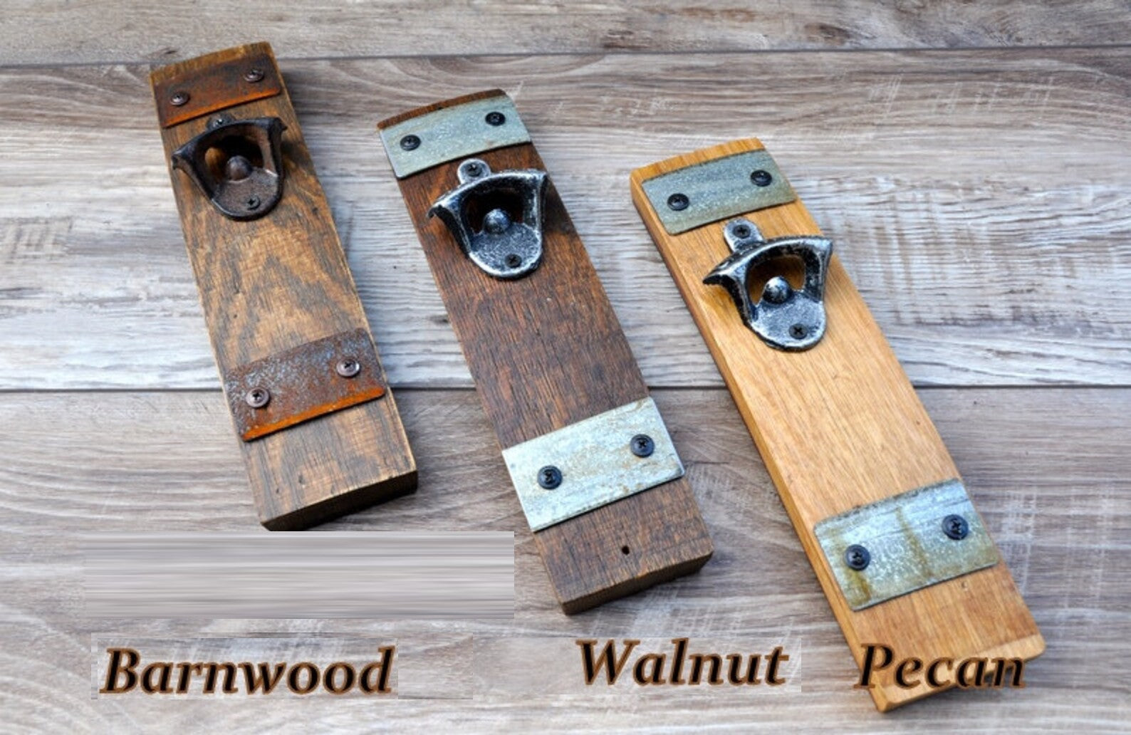 Barrel Stave Bottle Openers For the Bar Desert Barrel Designs