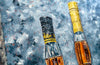 Bourbon Bottle Print - Weller Blue and Black For the Man Cave Kim Perry Studios