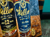 Bourbon Bottle Print - Weller Blue and Black For the Man Cave Kim Perry Studios