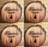 Blanton’s Bourbon – Wood Coaster Set of 4