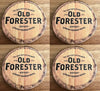 Old Forester Bourbon – Wood Coaster Set of 4 For the Bar Purposeful2022