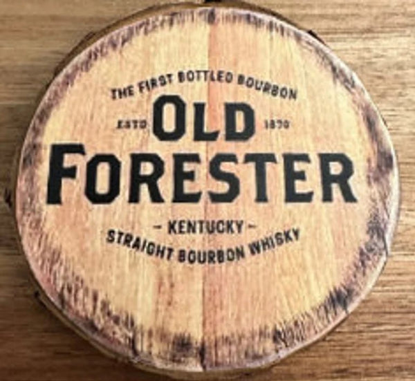 Old Forester Bourbon – Wood Coaster Set of 4 For the Bar Purposeful2022