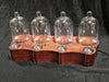 Speakeasy 4-Top Cocktail Smoker For the Bar Ford Product Design Cabernet Red No