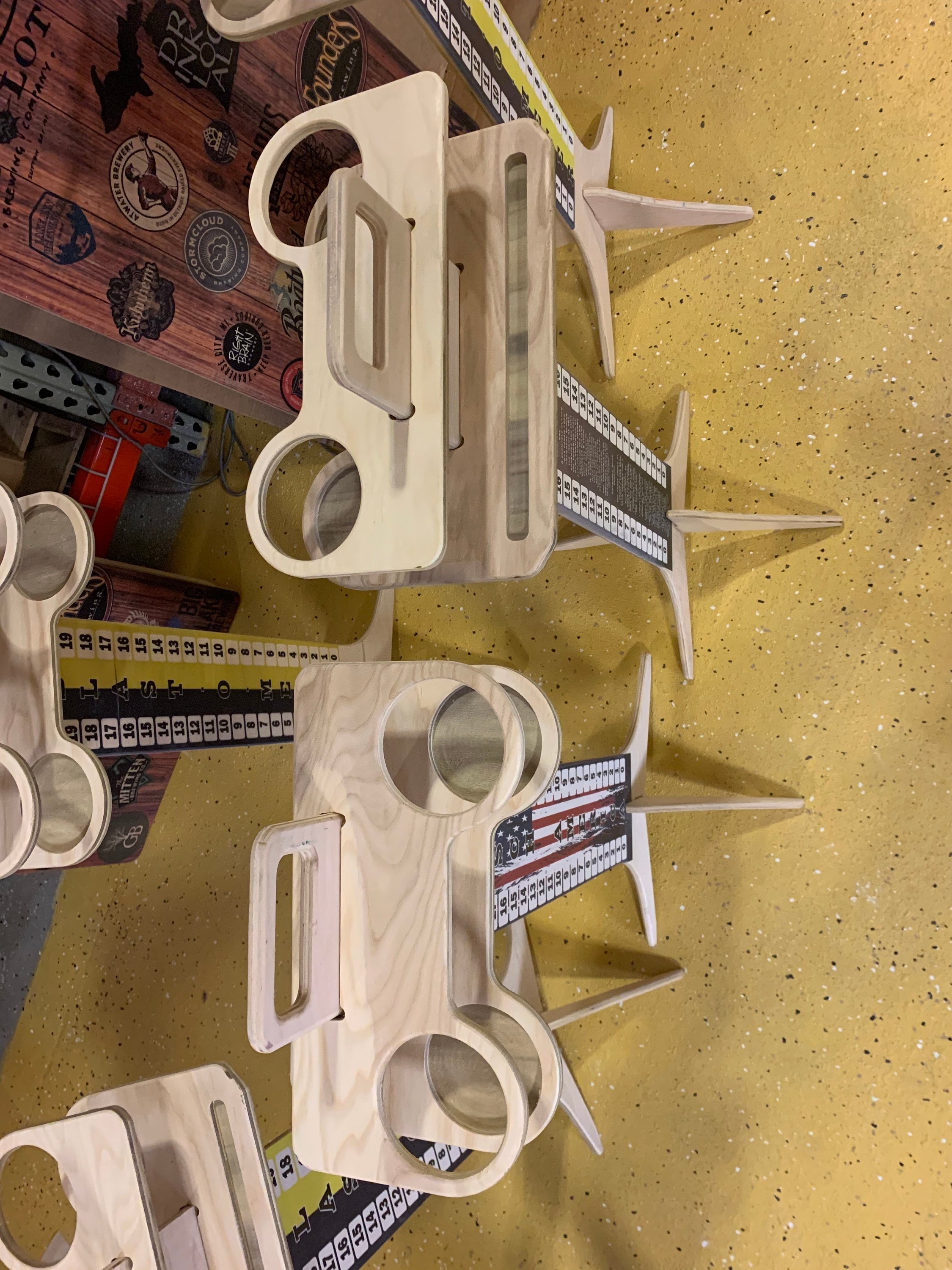 Cornhole Scoring/ Drink Holder/ Tablet/ Iphone holder/ score tower