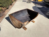 Whiskey Barrel Dog Bed- Josie approved!