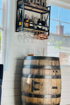 Bourbon Barrel Cabinet with multicolor LED's -engraving available