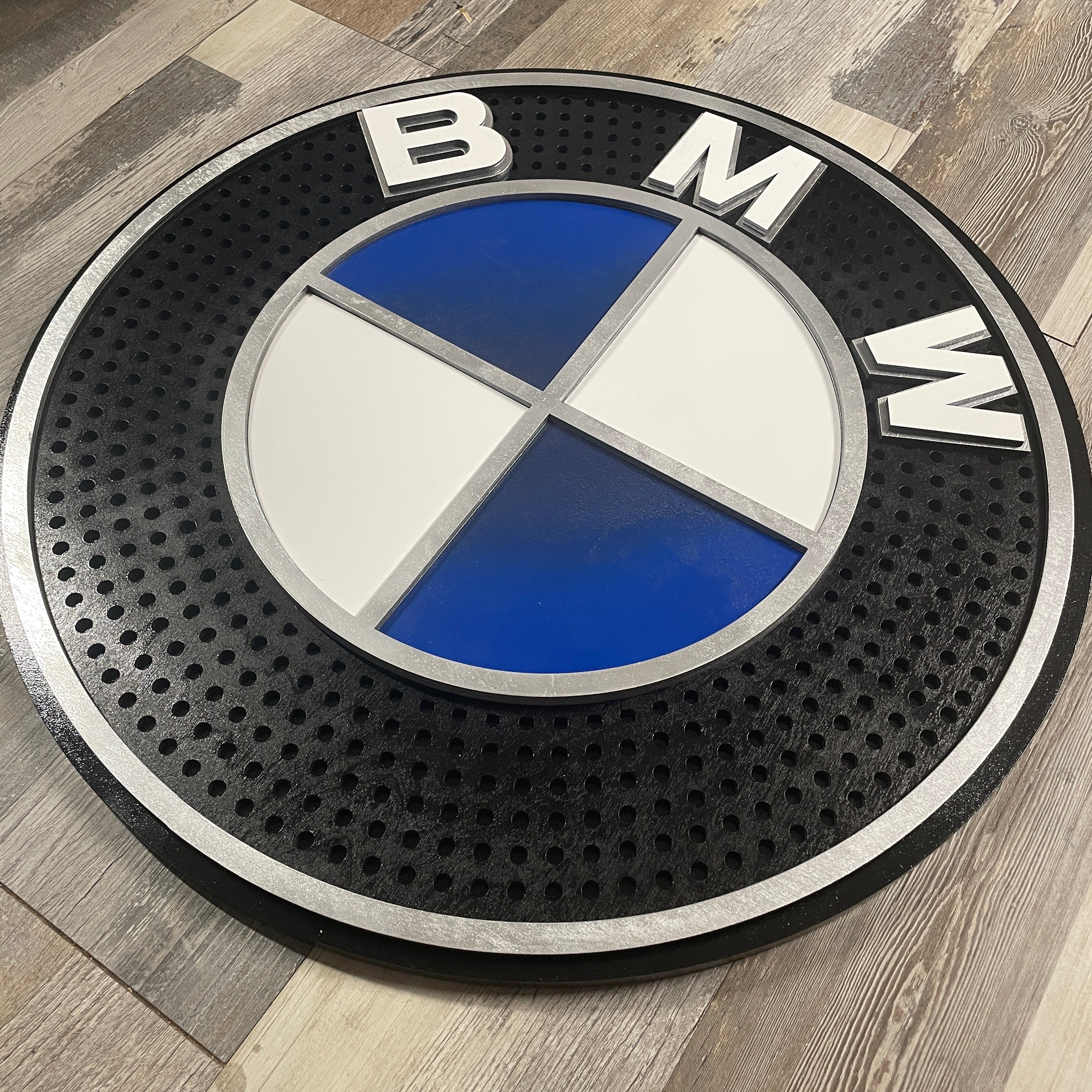 BMW Motorcycles - Layered Wood Sign