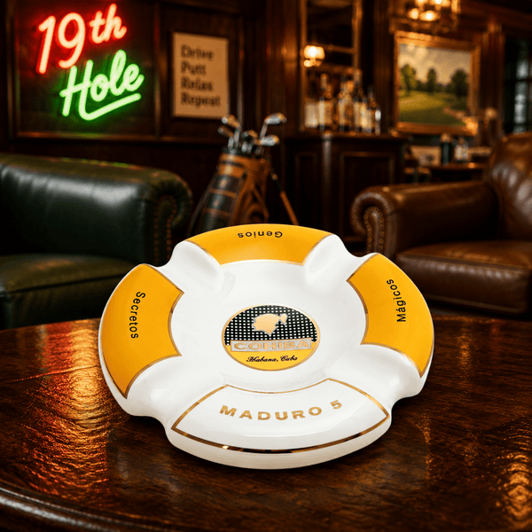 Maduro 5 Round Ceramic Cigar Ashtray Collection