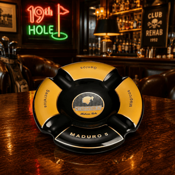 Maduro 5 Round Ceramic Cigar Ashtray Collection