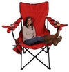 GIANT Red Camping Chair For the Outdoorsman Bourbon and Bluffs