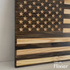 American Flag with US Army Logo - Handcrafted Wood For the Man Cave McCurdy Woodworking