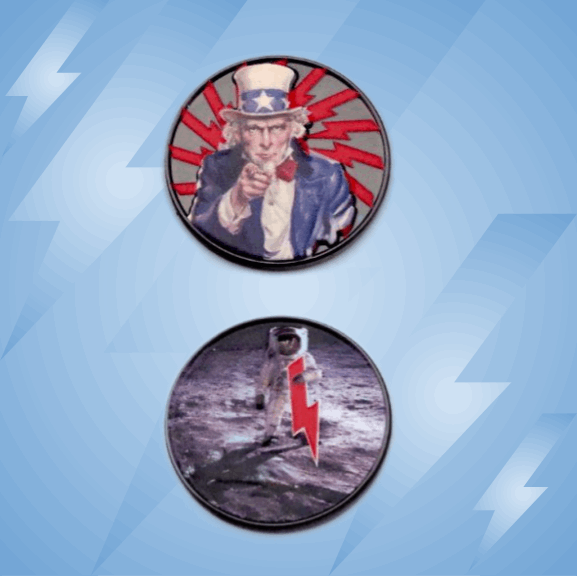 BYRD BALL MARKERS ✯ Merica