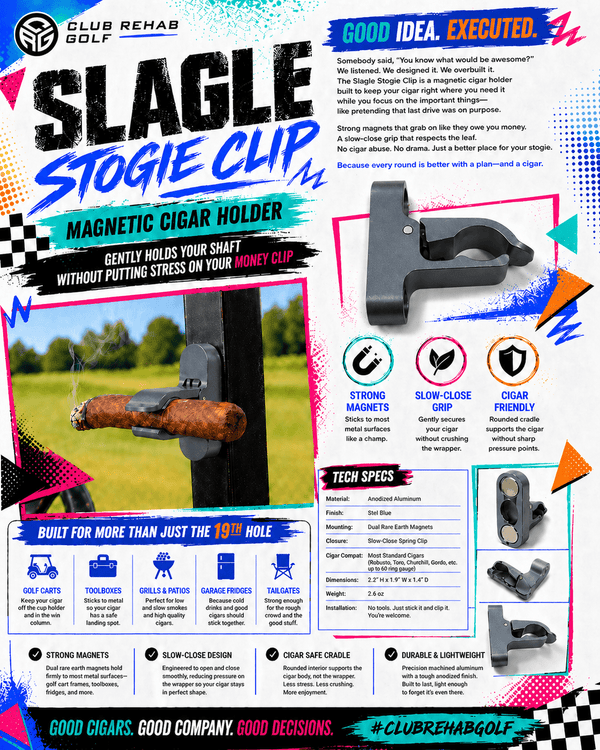 Slagle Stogie Clip Magnetic Cigar Holder
