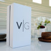 White VINGLACE gift box with VG logo on front