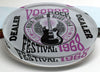 Crystal Poker Dealer Buttons - Voodoo Rock Festival