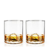 Mountain Crystal Tumblers Set of 2